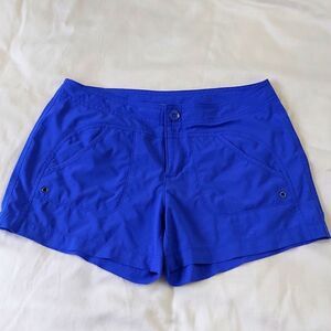 Bright Blue Athleta Shorts with Pockets Size 2